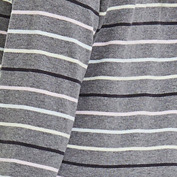 🆕 3X GREY & MULTI PASTEL STRIPE BOYFRIEND CARDIGAN - Picture 3 of 6